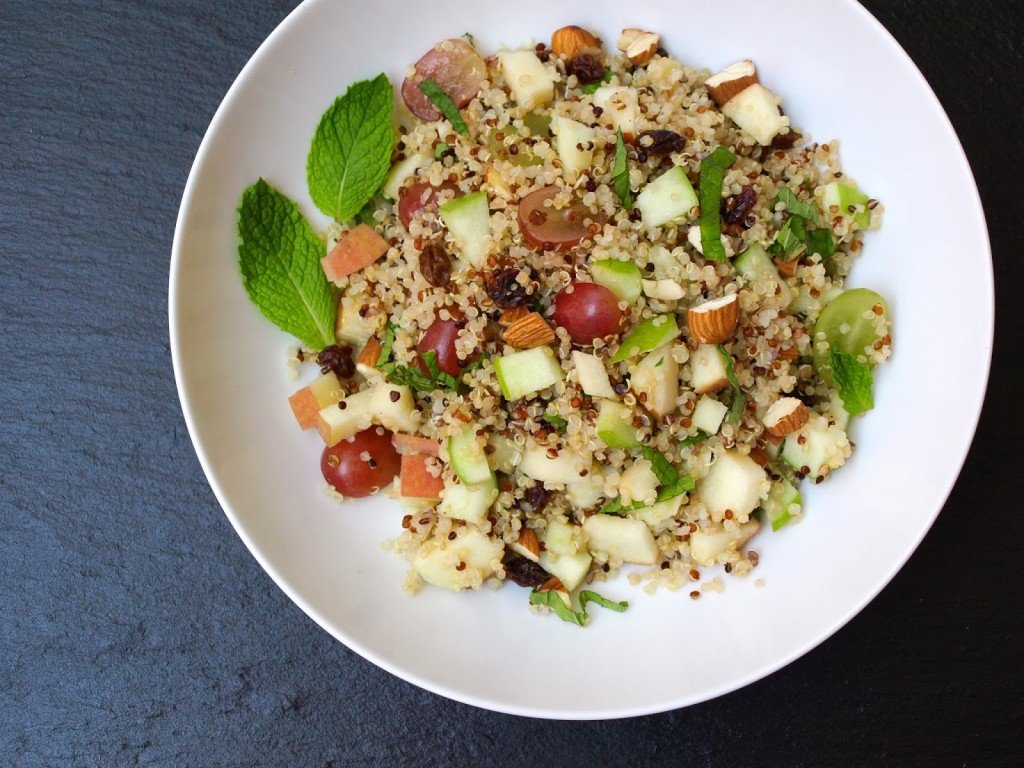 Apple Avocado Salad with Tangerine Dressing